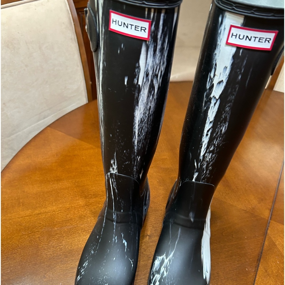 Hunter tall rain boots